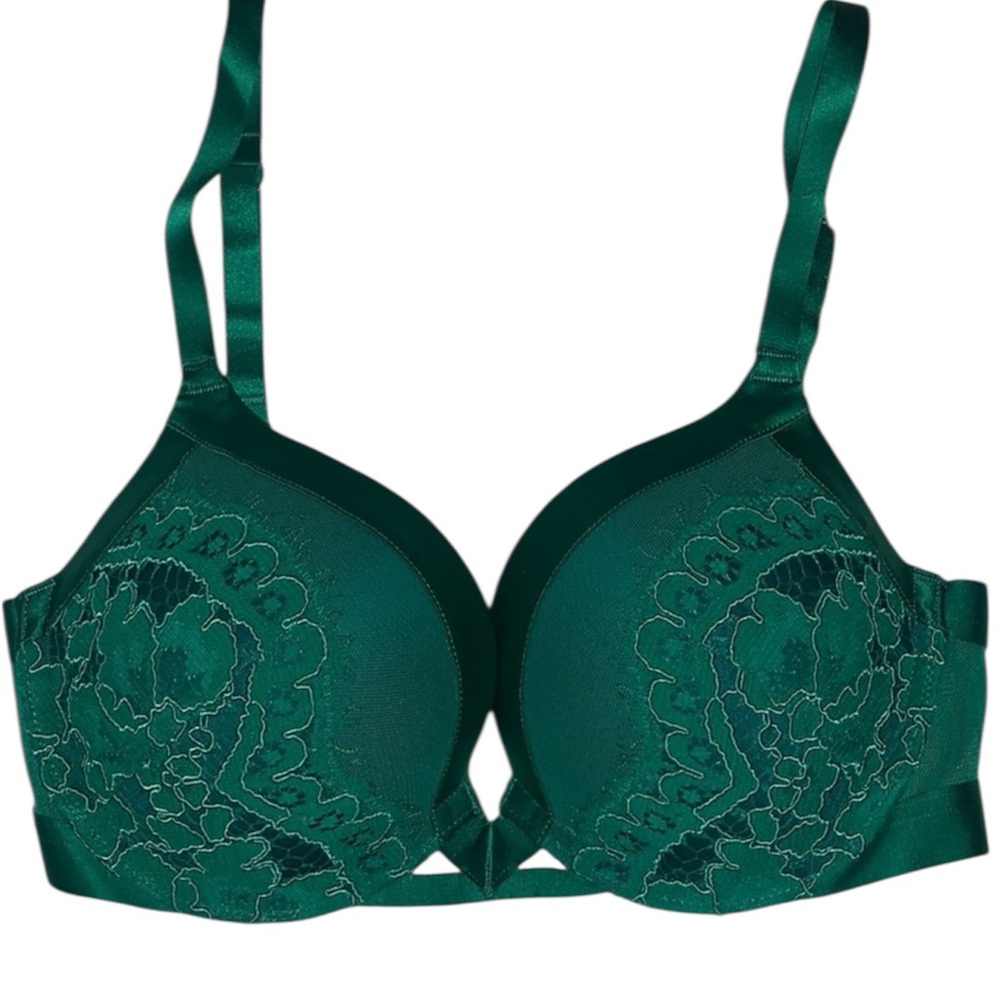 32C Victoria’s Secret Very Sexy push-up bra In Emerald green